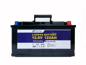 Wholesale Electric Vehicles UPS 12.8V 120Ah Deep Cycle Lithium Battery Solar Self Heating from china suppliers