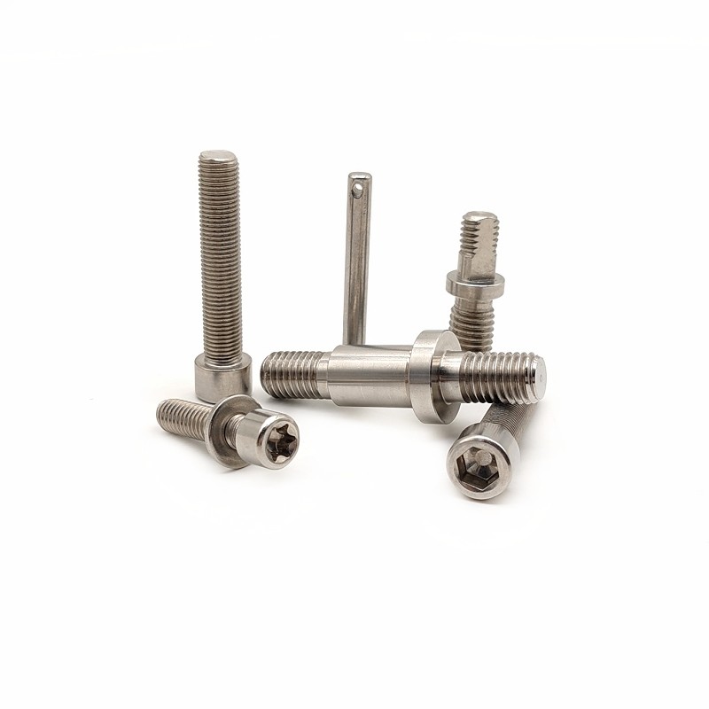 Stainless Steel Small Hexagon Dispensing Screws Non Standard Shaped Parts