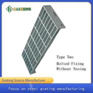 Wholesale Galvanized Steel Grating Treads 60mm Pitch Bearing Bars from china suppliers