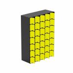 Magnetic Flip Disk Display Screen 55Inch for Advertising Display Wall