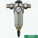 Whole House Washable Brass Body With Water Meter Stainless Steel Mesh Brass