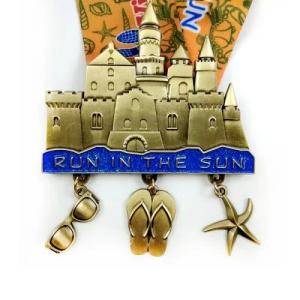 Wholesale Personalized 3D Sports Events Custom Gold Medals With Logo Embossed from china suppliers