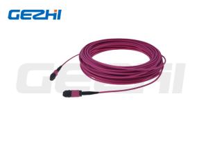 Wholesale 12 / 24 Cores Patch Cable Series MTP MPO Cable OM3 OM4 OM5 3.0mm from china suppliers