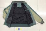 056 Men's pu fashion baseball jacket coat stock