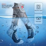 Men Women Battery Powered Hiking Warm Socks Thermal Heated Socks For Cold