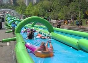Wholesale Custom made outdoor giant inflatable the city water slide for summer water game fun from Sino Inflatables from china suppliers