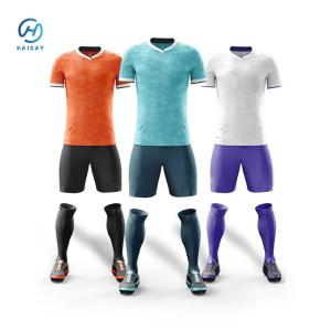 Wholesale Short Sleeve Football Team Jerseys Comfortable Improve Your Team's Performance from china suppliers