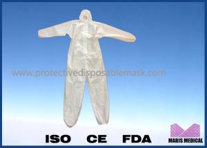 Wholesale Dustproof Waterproof SMS Coverall Protective Clothing from china suppliers