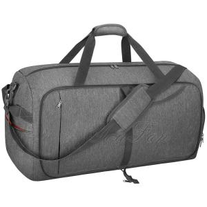 Wholesale Foldable Travel Duffel Bags , Mens Weekend Travel Bag With Shoe Compartment from china suppliers