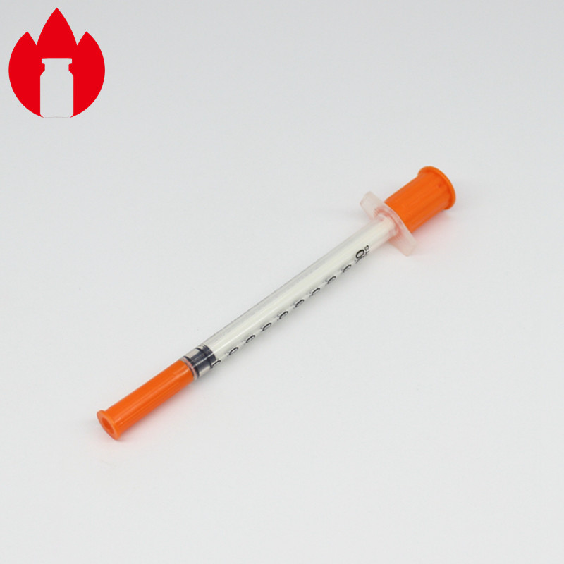 Disposable Medical Injection 1ml Plastic Prefilled Syringes Insulin Syringe