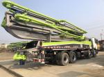 180m3/H 50M Used Truck Concrete Pump , Remote Control Concrete Pump Actros 4141