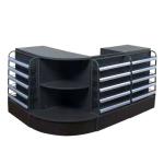 Factory customization mostradores para negocios checkout counter cashier counter