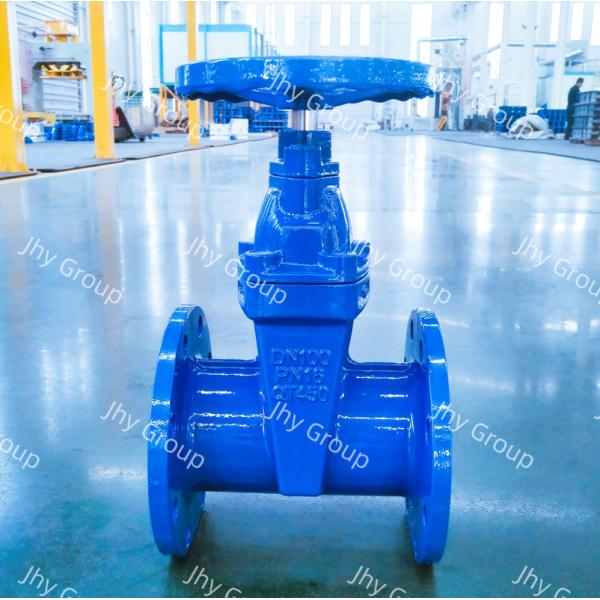 Water Non Rising Stem Valve PN16 Ductile Iron Flanged Gate Valve