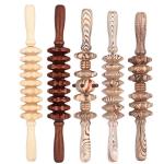 39CM 18CM SGS Wooden Massage Roller Stick For Body Acupuncture