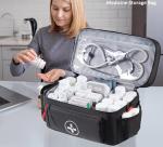 Travel Medicine Bag Organizer-Medicine Organizer Storage-Pill Bottle Organizer