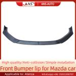 3 Stage Front Car Bumper Lip Spoiler Self Taping Screws For Mazda Atenza
