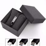 Magnetic Absorb Leather Nylon Lightning Cable Super Portable Lightweight