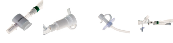 Disposable Closed Suction Tube Luer Lock Push-pull Switch Double Rotary Joint 72 Hours