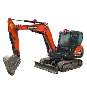 Wholesale Korea Original Doosan DX60 Mini 6 Ton Used Excavator with 0.21 m3 Bucket Capacity 2019 from china suppliers