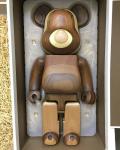 Spotless Hand Carved Wooden Statues Wood Carved Bears For Collector