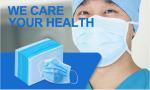 17.5x9.5cm Non Woven Face Mask Disposable Anti-virus three layers Medical Mask