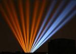 Waterproof Outdoor Sky Beam Light , 350W 17R Moving Head Zoom Wash