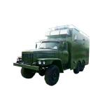Used 6x6 Drive Diesel Fuel Fast Food Truck For Hot Dog And Ice Cream Vending In