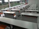 EBUNGE Modern Foldable School Table Standing Office Furniture Conference Room