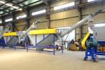 Industrial Waste Plastic Washing Recycling Machine With Stainless Steel Tank