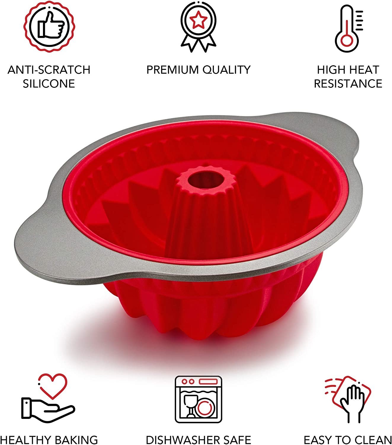 Waterproof Silicone Doughnut Mould Lightweight Portable Washable