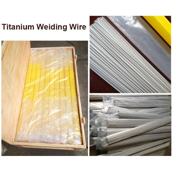 Top Quality AWS A5.16 Titanium Wire Own Professional Factory ERTi-1 ERTi-2 ERTi-5 ERTi-7 ERTi-12 Titanium Welding Wire