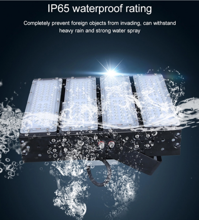 Energy Saving Modular Outdoor LED Flood Light Fashionable Style For Tennis Court