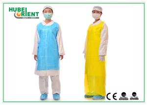 Wholesale PE Odorless Disposable Isolation Gowns PE Apron Without Sleeves from china suppliers