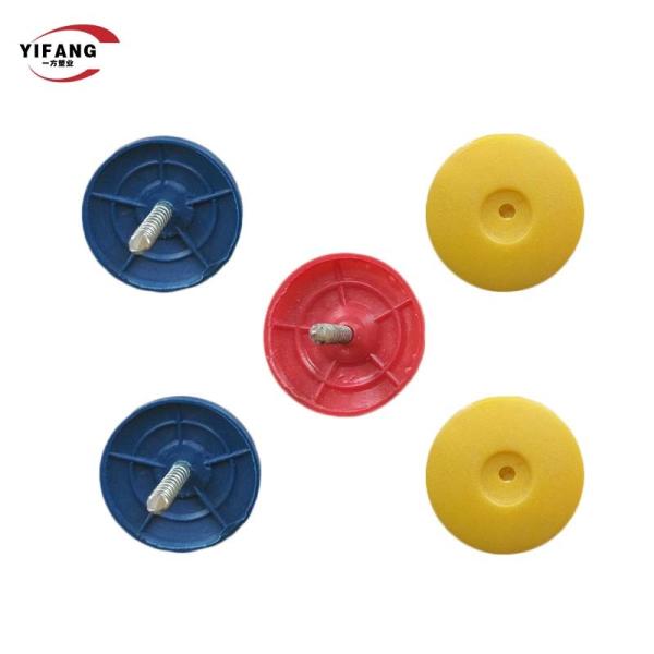 Quality Customized Concrete Insulation Cap Nails , Plastic Round Cap Head Nails for sale
