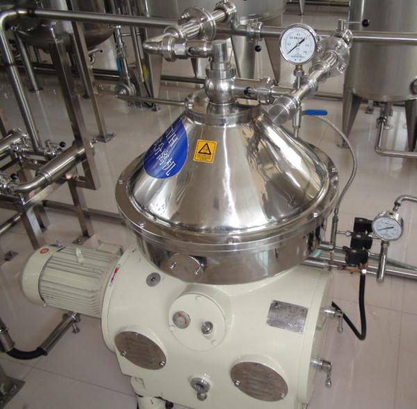 Automatic CIP Clean Dairy Processing Plant Milk Cream Separator Customized