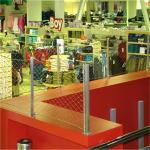 Decorative Flexible Inox Cable Mesh For Supermarket & Shopping Hall