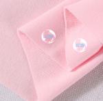 190GSM Baby Clothing Natural Gauze Fabric 40S Comb Brush Double Jersey