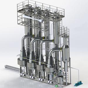 China MVR Tube Crystallization Evaporator Concentration Line For Salt Production on sale