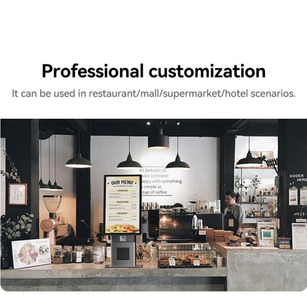 Stylish Interactive Touch Screen Vending Machine with 8GB DDR3 Ram and 178°/178° Viewing Angle