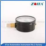 Dust Proof Bayonet Oil Filled Pressure Gauge For Measuring Gases IP53 IP54