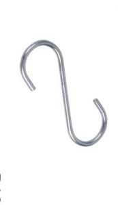 Wholesale S Shaped Metal Screw Hooks Zinc Plated Smooth Surface Corrosion Resistance from china suppliers