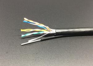 Wholesale Outdoor UTP Network Lan Bulk CAT5E Cable With Steel Messenger Twisted Wire from china suppliers