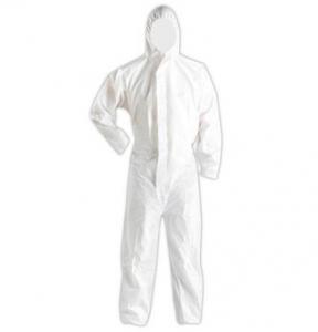 Wholesale Liquid Proof Disposable Protective Coverall , Unisex Disposable Dressing Gowns from china suppliers