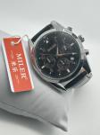 Miller Leather Quartz Light Watch Waterproof Women's Watch Black Leather Band