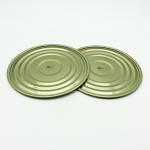 603 gold color Metal Can Lids, BPANI internal food safety lacquer, for canned