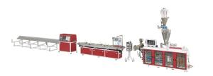 Wholesale SIZ 65/132 Outside Decoration Special Screw Designed PE WPC Plastic Extrusion Line from china suppliers