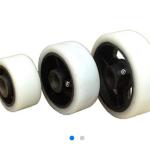 Needle Bearing Steel Core Nylon Caster Wheels Caster Assembly