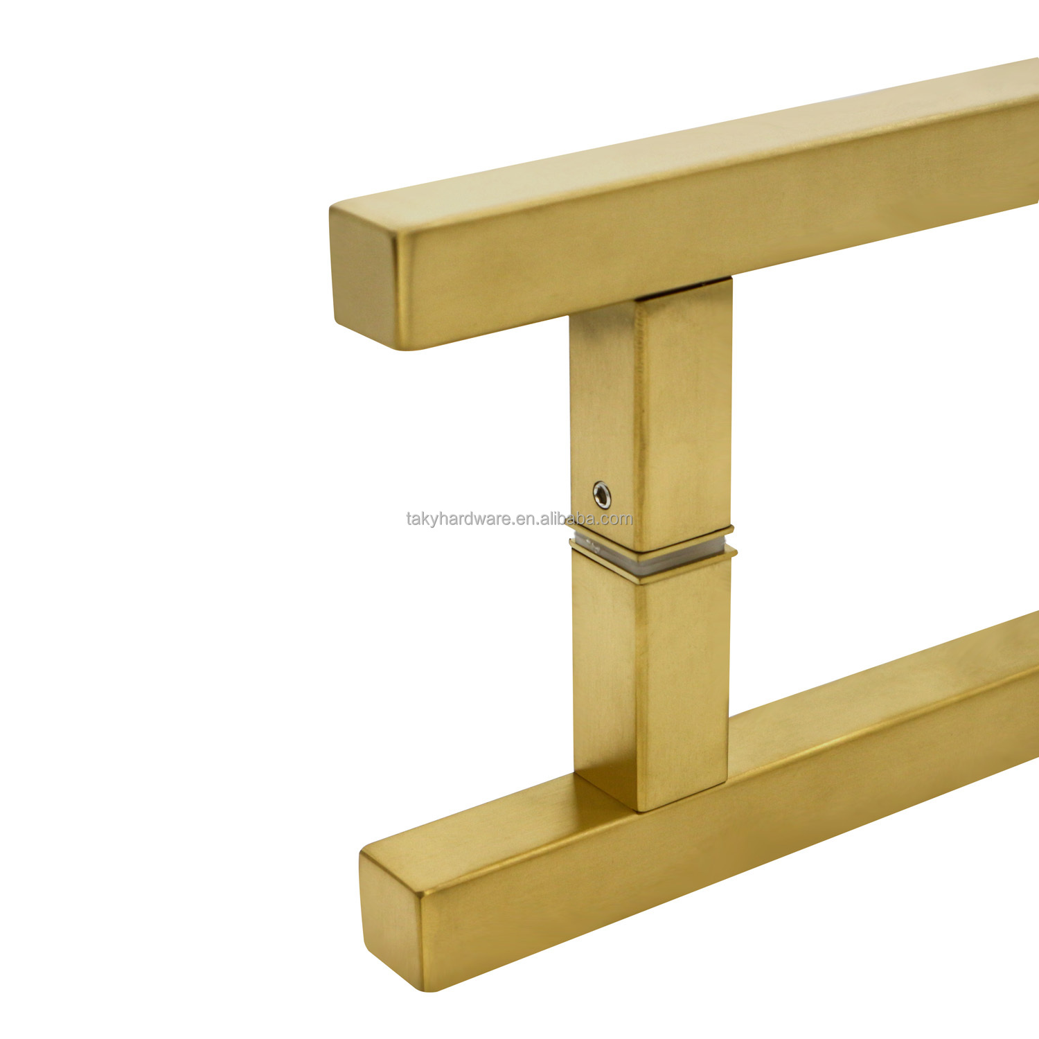 11 Inch Puxadores para Porta de Vidros Stainless Steel Brushed Gold Door Pull Handle