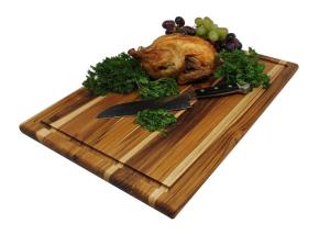 Wholesale Popular Antimicrobial Bamboo Cutting Block , Oak Cutting Board For Kitchen from china suppliers