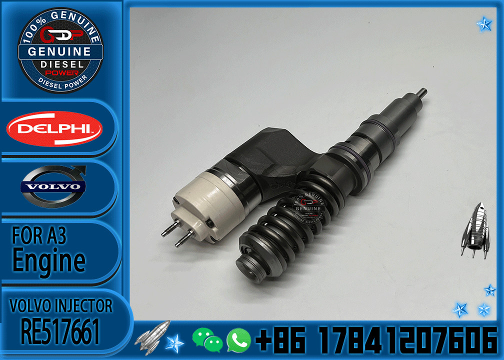 Common Rail Fuel Injector BEBE4B10102 8170966 SE501957 RE517661 EX631011 RG33966 R517662 BEBE4B17102 EX631012 For VOL